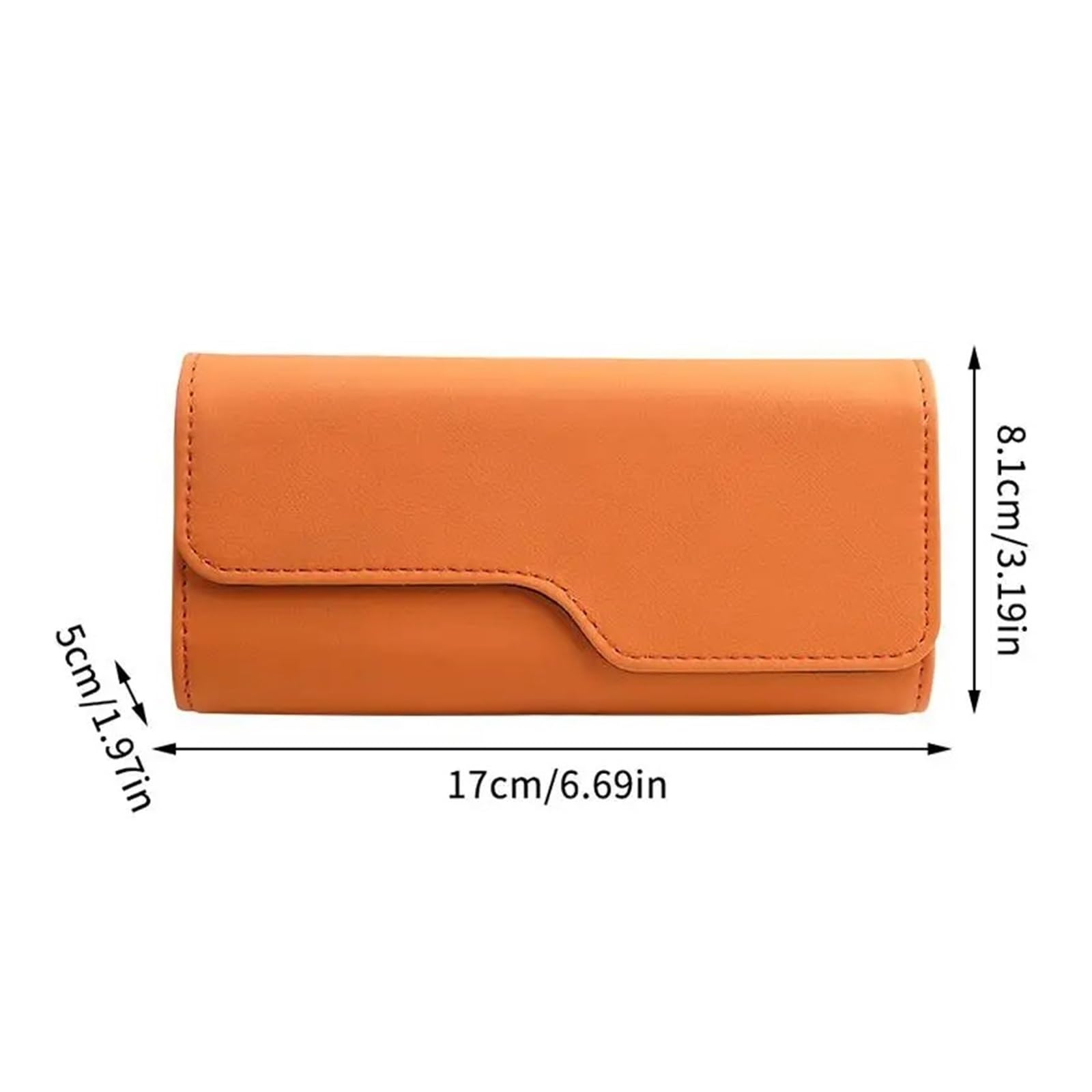 Contenitore Occhiali per Auto Supporto per Occhiali da Sole per Visiera per Auto Vista per in Pelle Custodia per Organizer con Chiusura Magnetica Nascosta(Red)