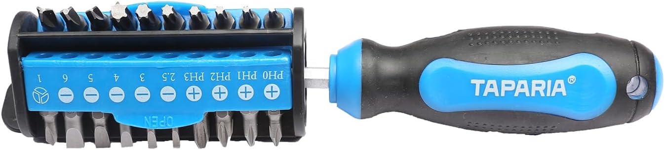 BS31 Steel Bit ScrewDriver Set (Multicolour, 31-Pieces)