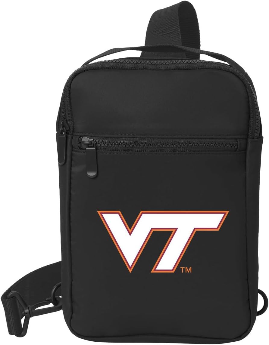 Broad Bay Virginia Tech Crossbody Bag - Versatile Travel, Sports, or Gameday Bag for VT Hokies Fans and Alumni, Men or Women