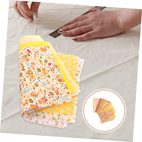 Tissu de patchwork de carrés aux couleurs résistantes pour un lavage parfait en couture