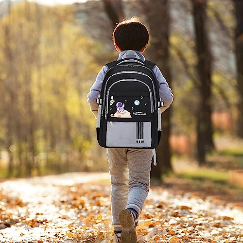 Image of ACESAK Astronaut Backpack for Boys - Boy Backpack Schoolbag with Lunch Bag