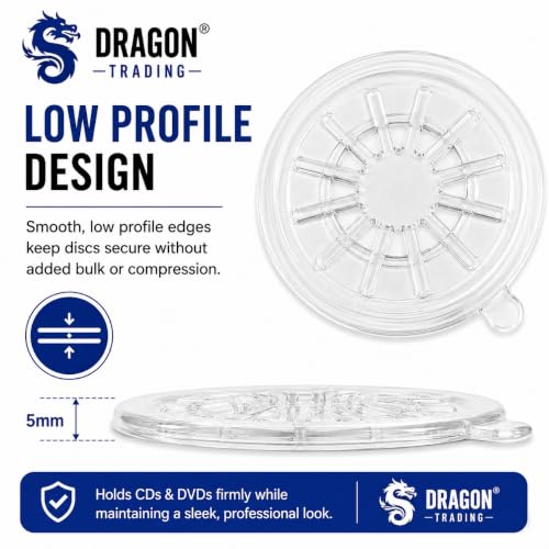 Miniatura 8 de Dragontrading - Centro De Cd Con Adhesivo Para Dispositivos Electrónico 100 Por Paquete