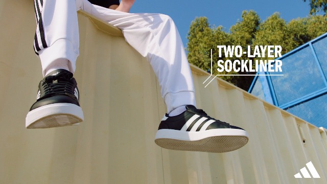 Amazon.com | Adidas Men's Grand Court 2.0, Aurora Ink/Grey/White, 4 |  Fashion Sneakers