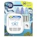 Ambi Pur Profumatore per Ambienti Fresca Brezza di Capri, 1 Diffusore Elettrico e 1 Ricarica, Elimina Odori, Sicuro da Usare in Ogni Stanza, Durata fino a 3 Mesi di Profumo