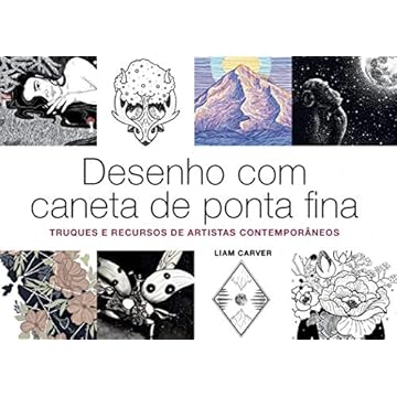 Capa do livro Desenho com Caneta de ponta fina
