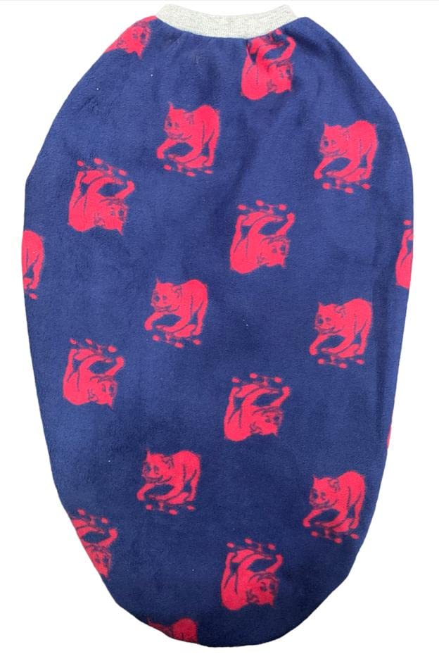 Winter Dog T-Shirt, Red Dog, Royale Blue, 26", 200g (B0BNNHPJH8) Amazon Price History, Amazon Price Tracker