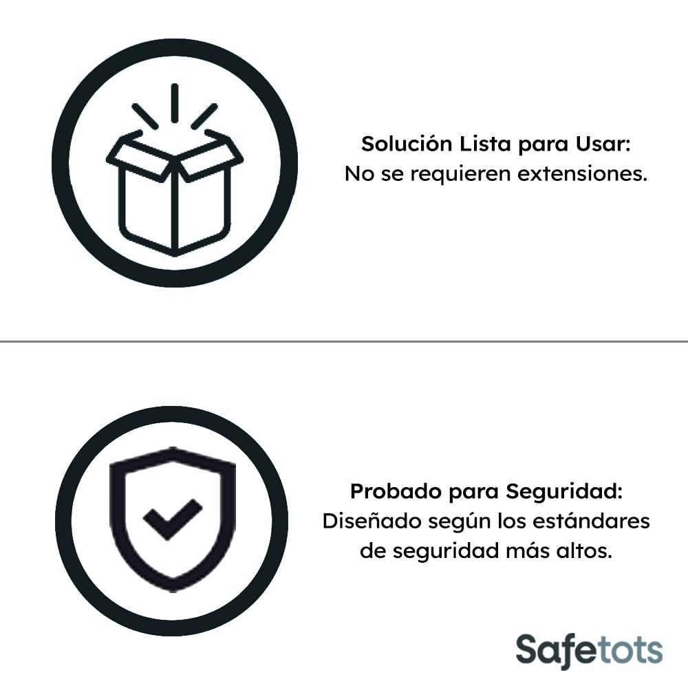 Bettacare Puerta de Seguridad Automática de Cierre, 68.5cm - 75 cm, Blanca, Puerta de Seguridad con Ajuste a Presión, Puerta de Bebé, Barrera de Seguridad para Puertas Pasillos y Espacios