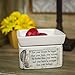 Elanze Designs Dream Actions Faith Stronger Stoneware Electric 2 in 1 Jar Candle and Wax Tart Oil Warmer