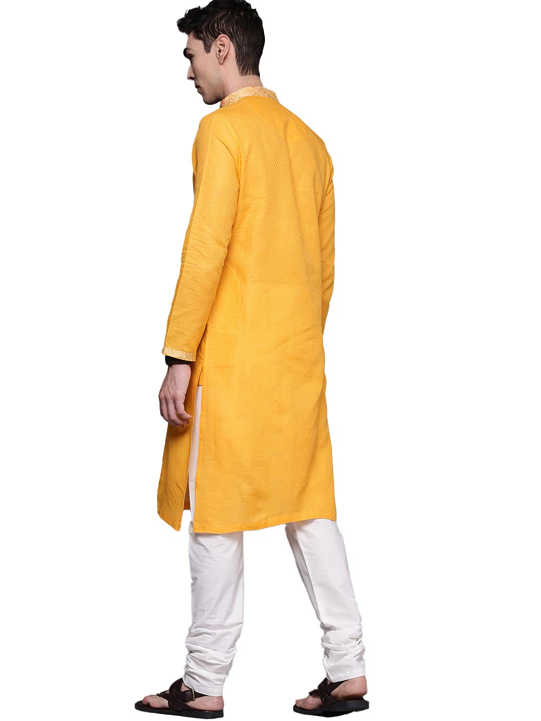 Manyavar Męski zestaw Kurta i Churidar