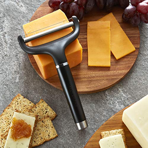 KitchenAid Fatiador de queijo gourmet, tamanho único, preto