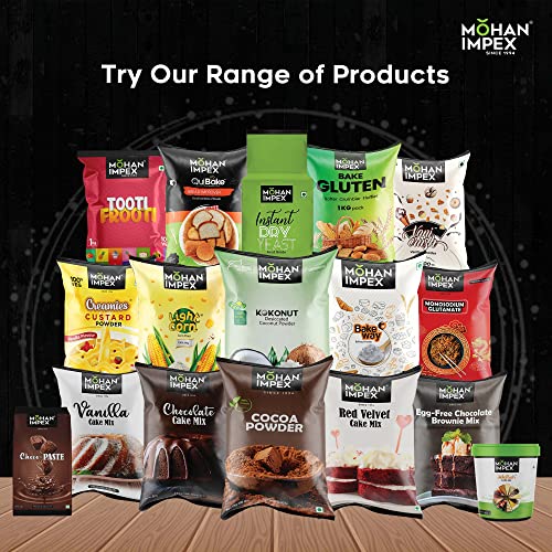 Image of Mohan Impex Corn Flour 1kg | Fresh Makki Maize Starch Powder | Gluten-Free & Organic | Best for Baking, Soups, Cakes & Frying | Natural Thickening Agent