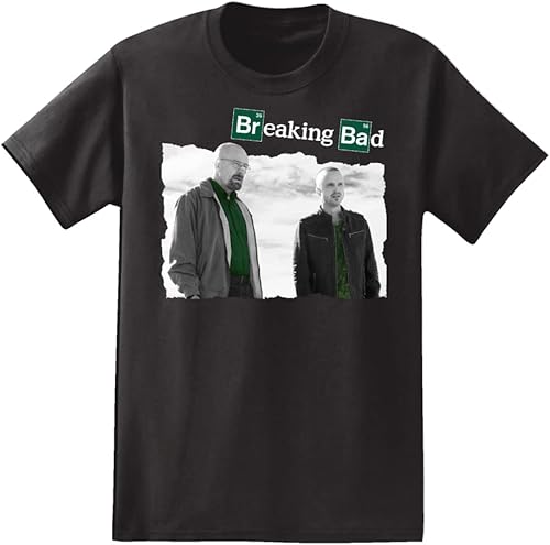 Isaac Morris Limited Breaking Bad Walt and Jesse - Camiseta de manga corta para hombre y mujer