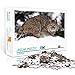 1000 pièces de Puzzle Adulte Bobcat Jigsaw Puzzle Jigsaw Challenge Puzzle décompresser Jouet Puzzle 75x50cm Puzzle Adulte 1000 pièces