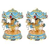 Boîte à musique: cadeau parfait pour un anniversaire, un mariage, Noël et la- Valentin.