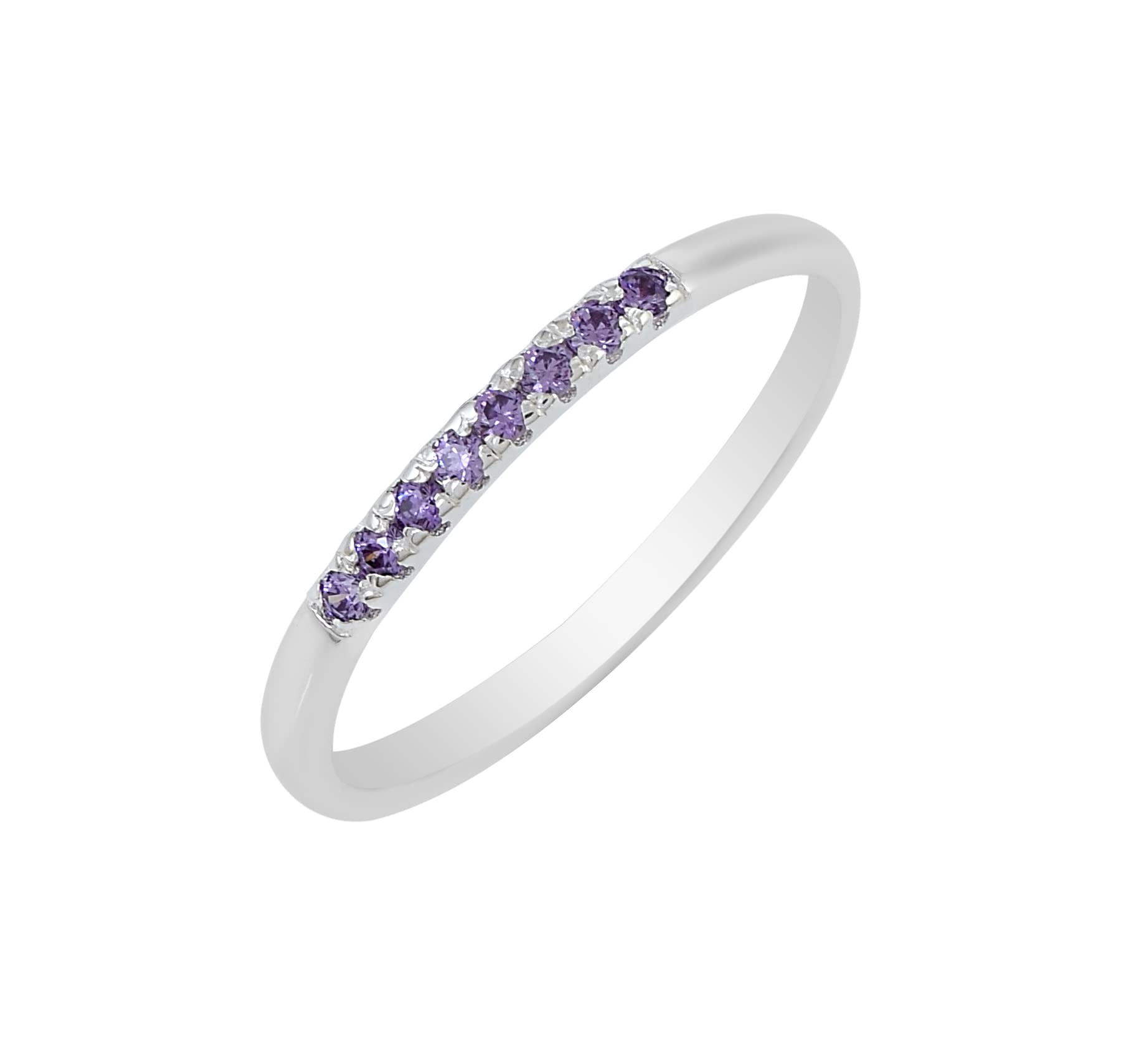 Ravishing Impressions Amethyst February Birthstone 925 Sterling Silver Solitaire Ring Stylish Jewelry Gifts (B08HQX4QNV) Amazon Price History, Amazon Price Tracker