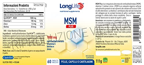 LongLife MSM Plus Tavolette