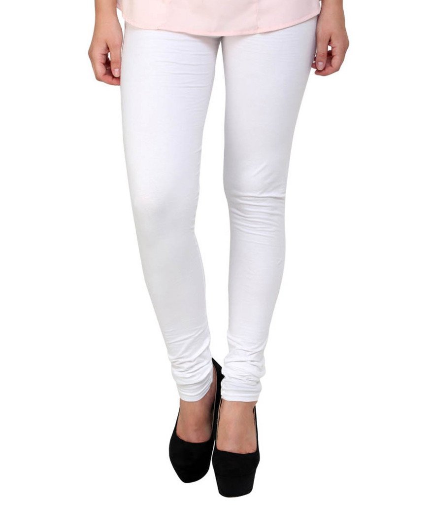 pi world Collection White Cotton Leggings-picture-14