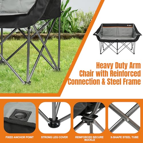 Newbro Oversized Double Camping Chair for Adults の商品画像 4