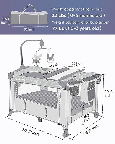 Adovel UP650S Baby Bassinet Bedside Crib thumb #5