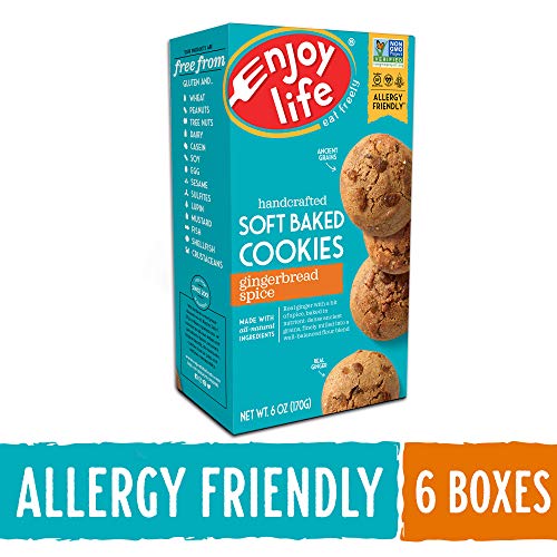 image for Enjoy Life Foods Gingerbread Spice Soft Baked Cookies, Soy Free, Dairy