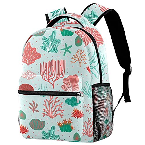 Sac à dos campus aquarelle bleu pour ne plus oublier sa bouteille