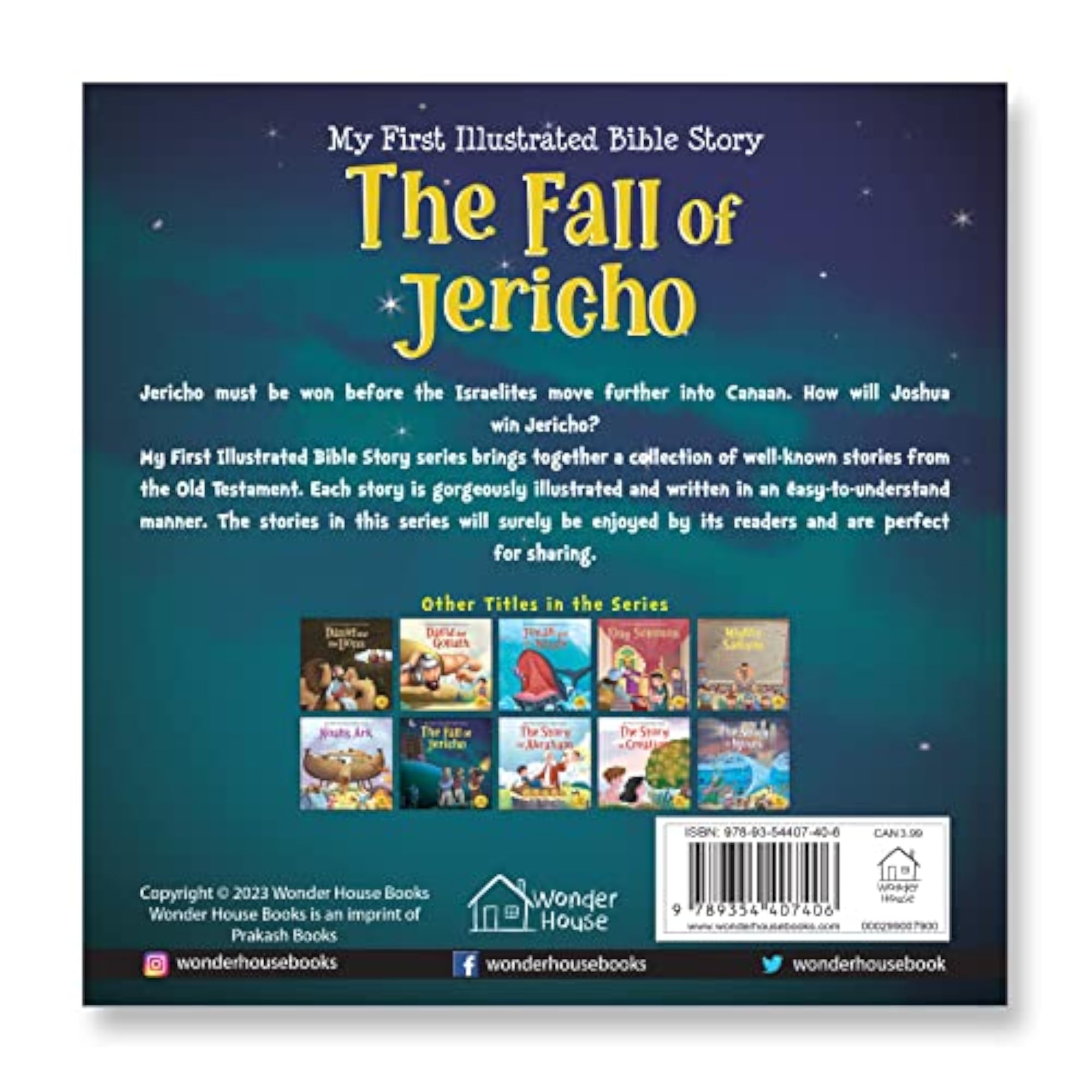 My First Illustrated Bible Story: The Fall of Jericho