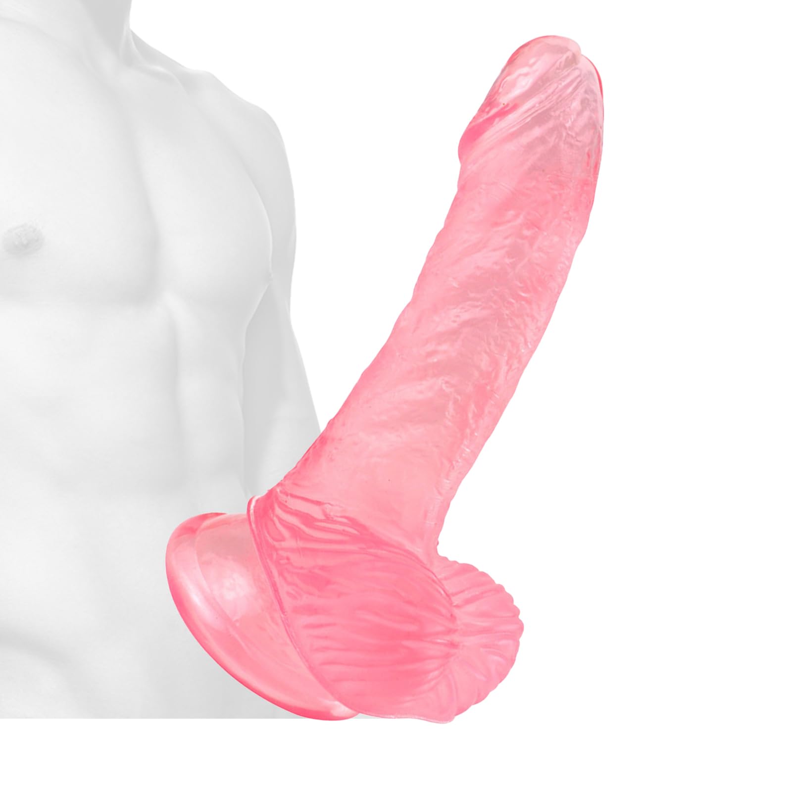 Toys Adults 2025 for Women 6.1 Inch Realistic Silicone Dick with Strong Suction Cup for Hands-Free Thrusting Play 8o7o7h4v