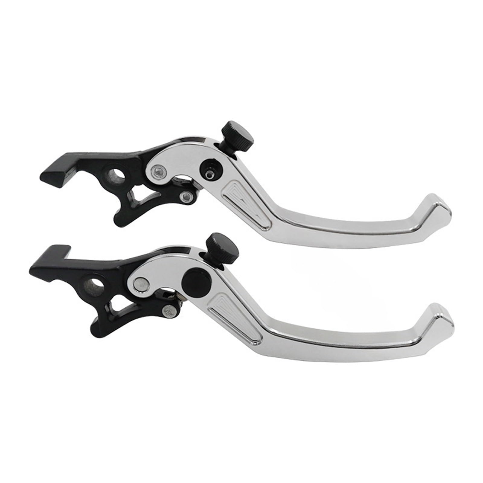Onmaweyb C Brake Lutch Lever Bike Motorcycle Double Dis Brake Universal N Adjustable Size Aluminum Handle Lever Motorbike Modification Accessories(C)