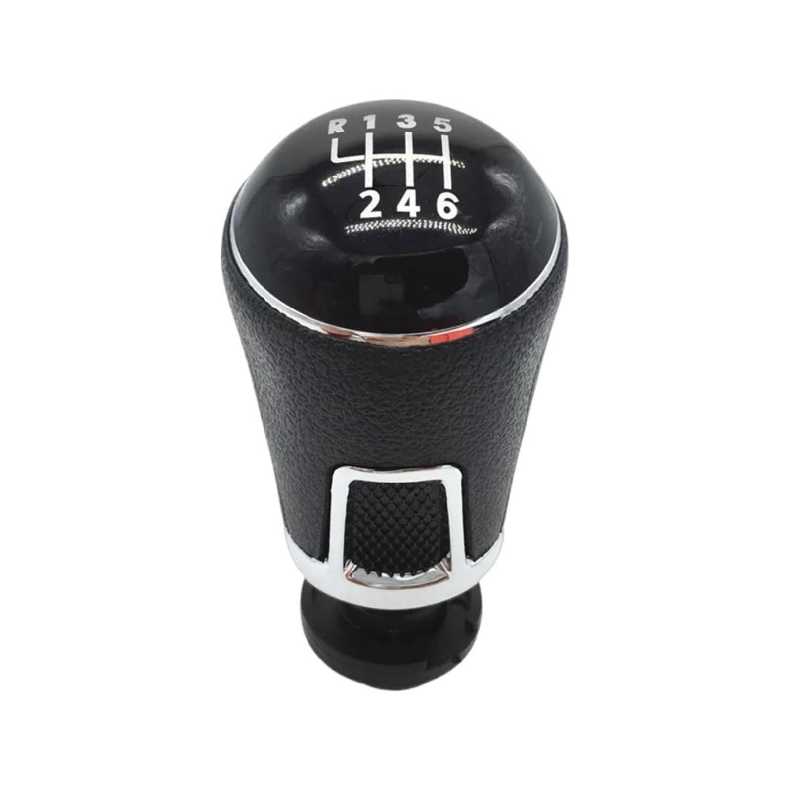 Mkgkacvcpt 6 Speed Gearknob For Vw Polo 6C 2015-2018 Sporty Shift Knob Pu Leather / Abs Plastic