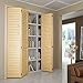 Kimberly Bay Bi-fold Closet Door, Louver Louver Plantation (28x80)