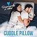 MARS WELLNESS Memory Foam Cuddle Pillow - Ergonomic Anti Pressure Couples Pillow with Arm Hole - Great for Cuddling, Neck & Shoulder Pain