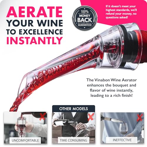 VINABON Wine Aerator Pourer Spout