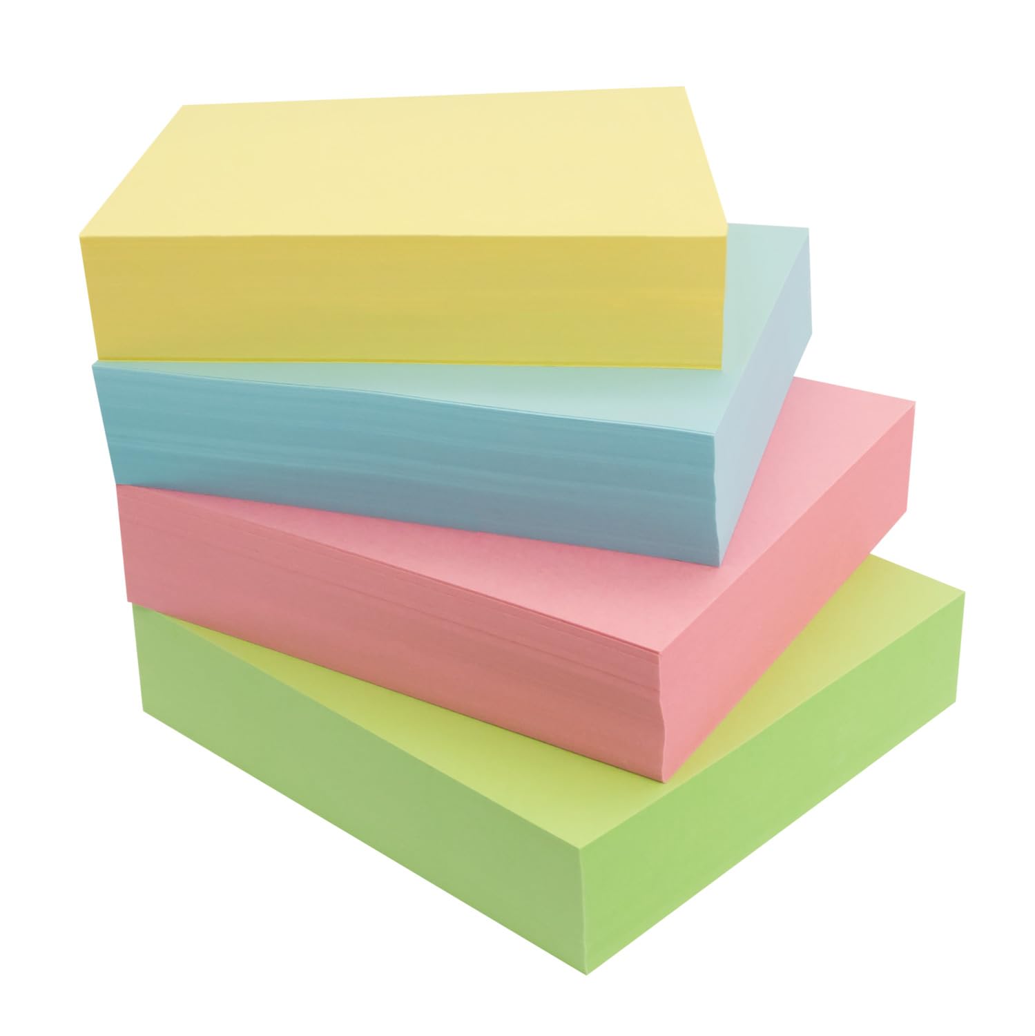Idena 11198 Notepad 9 X 9 Cm, 700 Loose Notepads Made Of FSC Mix Paper 75 G/m² In 4 Colours