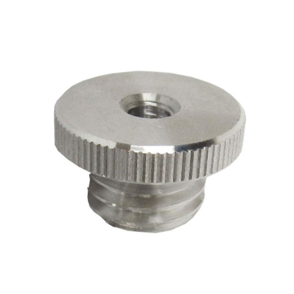 oringnat Stand Adapter 1/4'' Male to 5/8'' Screw Thread Adapter Tripod Screw Adapter Aluminum Alloy for Camera Mic