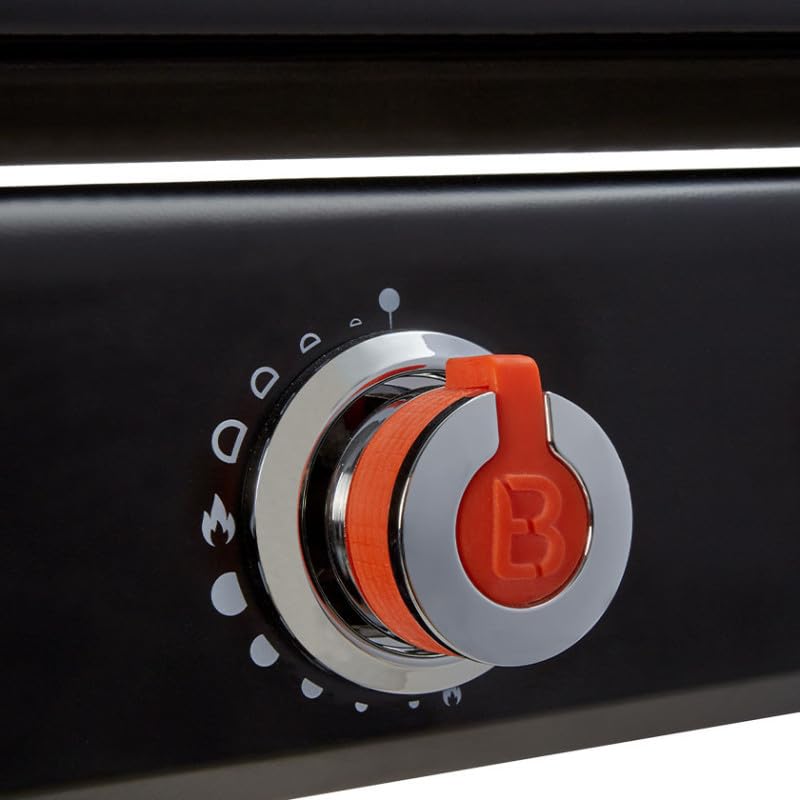 BRASERO - Plancha Silvia II G 3 Feux Brasero - Plaque Fonte émaillée 67 x 34 cm, Fabriquée en France - 3 brûleurs - Grille de réchauffement + Housse offerte - Jusqu'à 10 convives