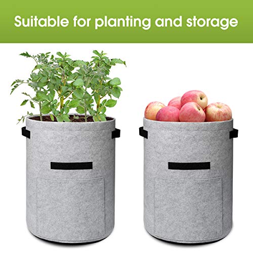 Homyhoo Potato Grow Bags 10 Gallon (4 Pack) - Image 7
