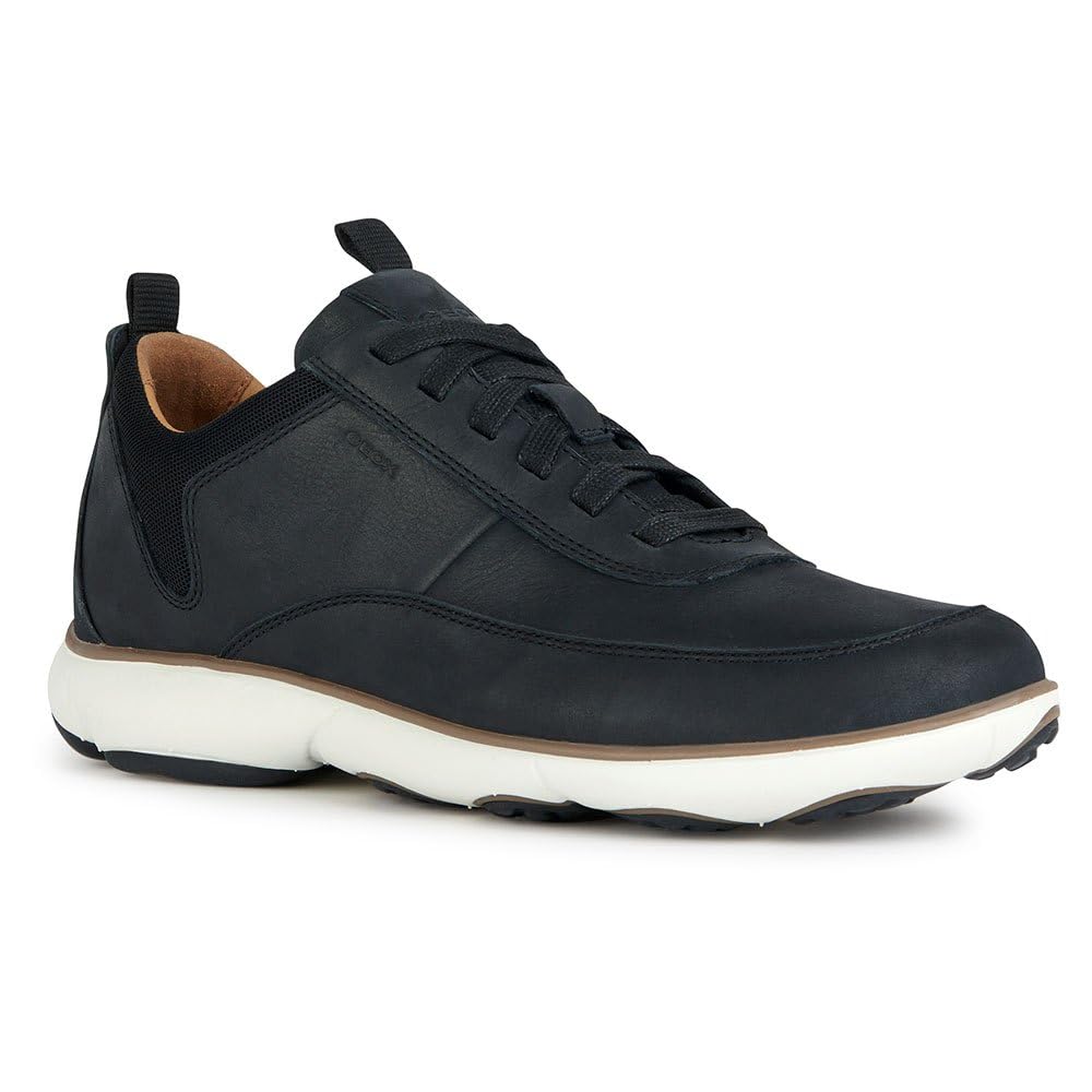 Geox Men's U Nebula ASneaker, Nero Black U63, 6 UK