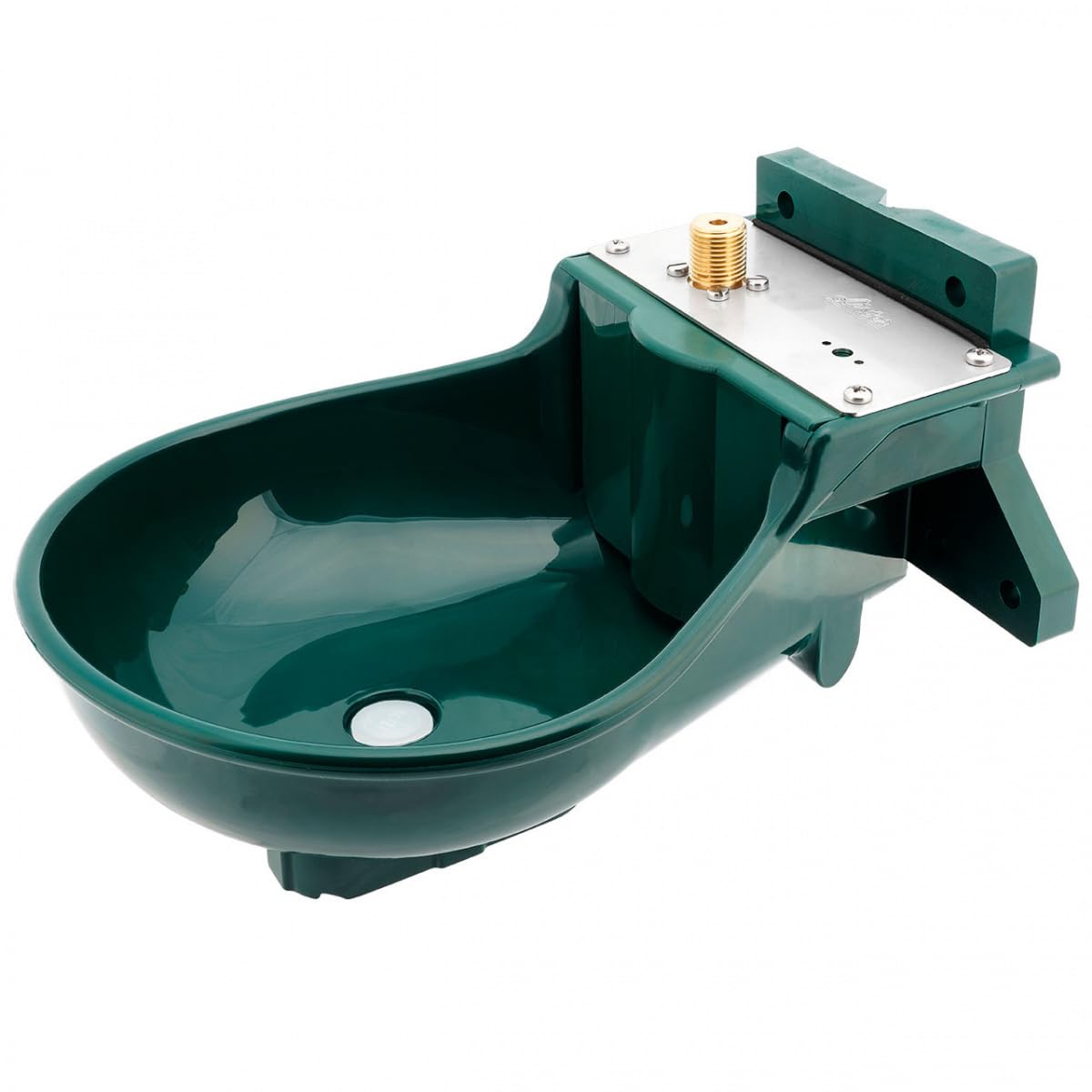 REKUBIK 2 Liter Tränkebecken SB 112 1/2" AG mit Niederdruck Schwimmerventil