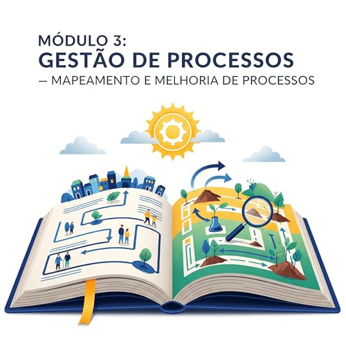 Page de couverture de Modulo 3: Gest&atilde;o de Processos - Mapeamento e Melhoria de Processos