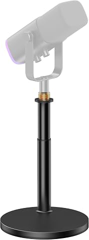 Music & Creator Tech Gear Checklist 2026 8 InnoGear Desktop Microphone Stand, Adjustable Telescopic Table Mic Stand with Mi