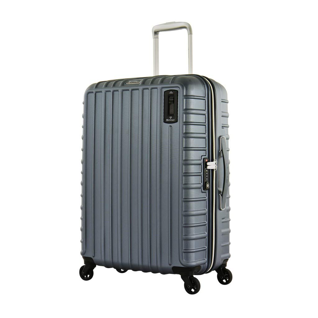 Suitcase Interlock 66 cm 69 L Built-in Parking Brake 4 Silent Wheels TSA Lock Graphite