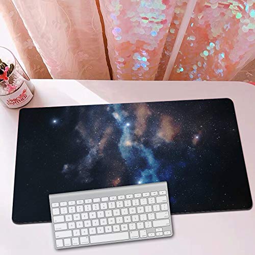 Preisvergleich Produktbild Mauspad Gaming-Schreibtischmatten Büro-Mauspad Großformat-Tastaturmatten Naturkautschuk-Material Rutschfeste PC- und Laptop-Schreibtischmatte 700x400x3mm