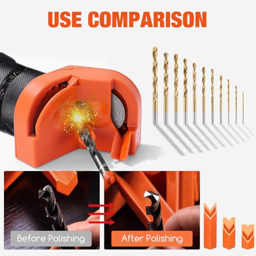 Buxuna Drill-Powered Bit Sharpener