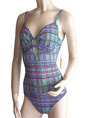 Maillot de bain Tan Thru Solaire 7431383 bleu imprimé taille 42 - 2