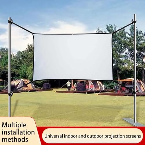 Pantalla portátil plegable para proyector de 150 pulgadas miniatura 4