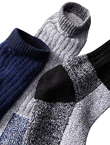 6 Pairs of Excellent Mens Merino Wool Thermal Socks ,Size 10-154