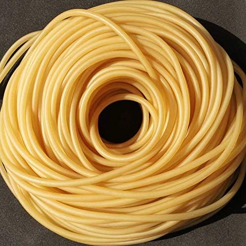1M/3M Natural Latex Rubber Hoses Inner Dia 5mm -12mm Natural Latex Rubber Hoses (Length : 3 Meters, Specification : ID 12mm x 17mm OD)