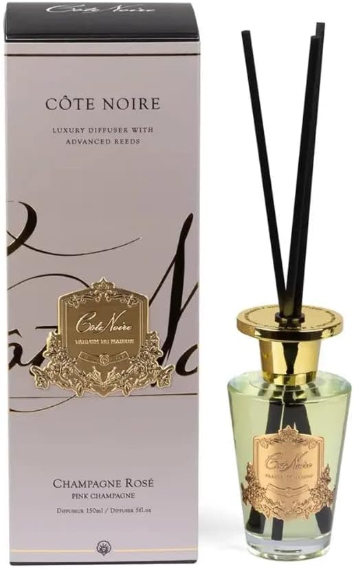 Cote Noire Champagne Rose 150ml Reed Diffuser