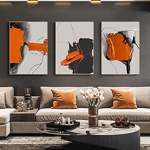 Art mural abstrait moderne grand format : habillez vos grands murs vides avec style