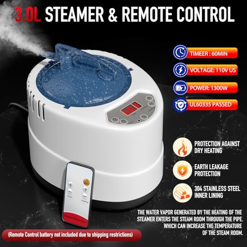 ISIDO Infrared Steam Sauna with Light Therapy